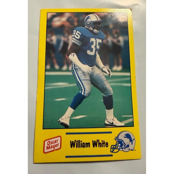 1991 Oscar Mayer Detroit Lions Football Cards Chris Spielman Barry Sanders - Picture 7 of 16